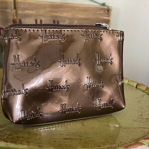 Harrods of London coin purse in a very rare brown colour